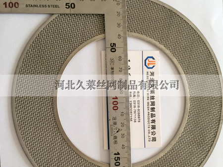 环形包边滤片